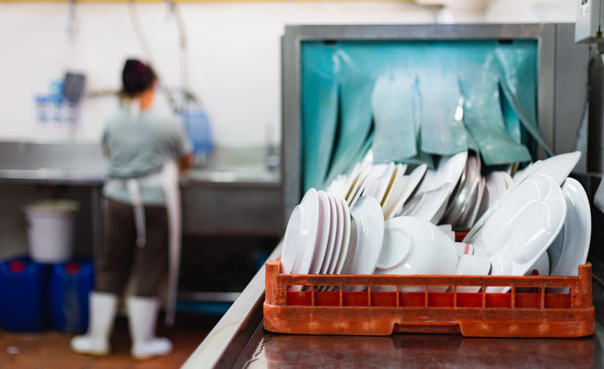 lavastoviglie ristorante professionale