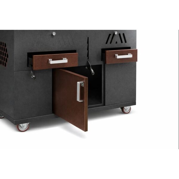griglia-brace-vano-porta-strumenti-cassetti-cenere-dettaglio